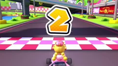 Mario Kart Tour - Peach Cup Challenge: Ring Race (Cat Tour)