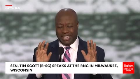 Senator Tim Scott Delivers MAJOR Speech For the RNC