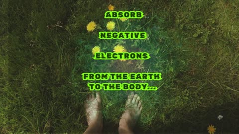 GROUNDING THERAPY EARTHING Direct contact with the Earth