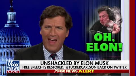 Tucker Carlson on Elon Musk buying Twitter: "Tonight, the tyrants are grieving."