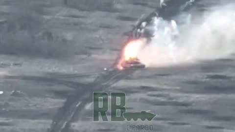 Ukrainian Abrams Tank Destroyed By Russian Drone