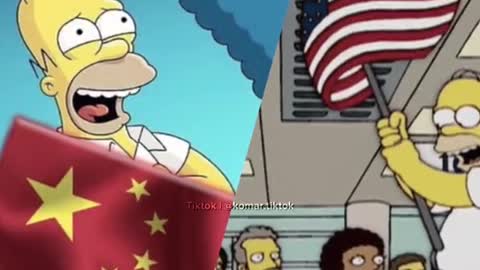 3 Simpsons Predictions: 1. America’s Collapse. 2. The China War. 3. The End Of The World. 👀