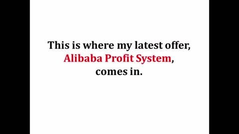 Alibaba Profit System 1 How To Use Alibaba To Build Massive Online Wealth Ibrahim Tijani