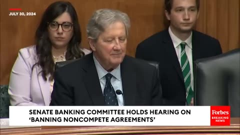 John Kennedy Gives His Blunt Take On Noncompete Agreements