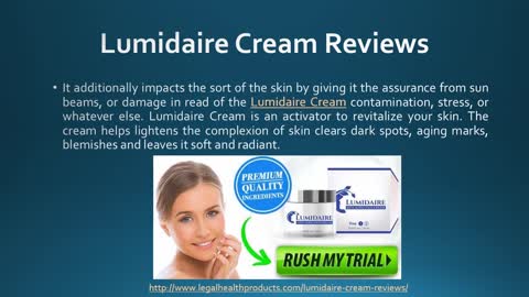 Lumidaire Cream Side Effects and Scam