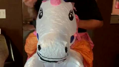 Dad is a Unicorn for his Daughter