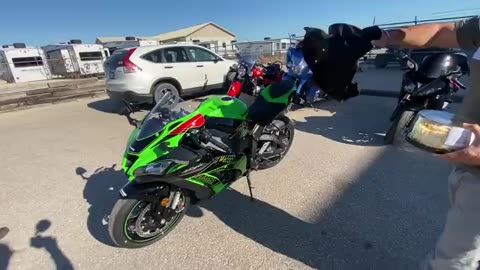 Finally Bought Super Bike - KAWASAKI ZX10R | Motovlog In Canada | Indian In Canada