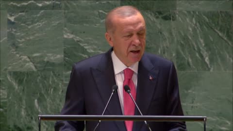 Turkish President Erdogan blasts Israel at United Nations