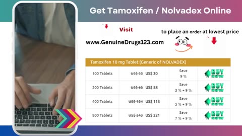 Online Medication Store: Get Tamoxifen Nolvadex