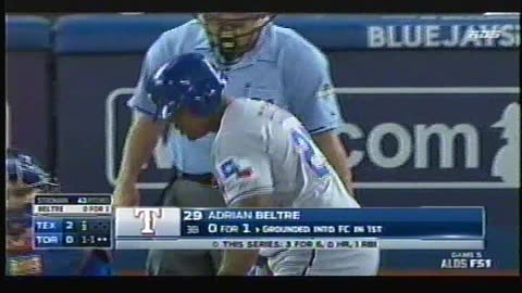 Rangers du Texas vs Blue Jays de Toronto 5 ieme match de la ligue Américaine 2015