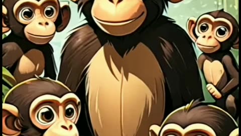 A clever monkey cartoon story #new cartoon story #moral story #bedtime story