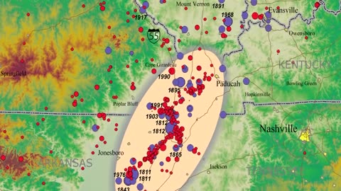 April 8th = The Earthquakes of 1811 and 1812