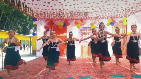 performance by Bright Star English Boarding School at INTER-SCHOOL DANCE COMPETITION 2080