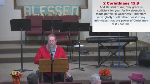 Sunday Sermon at Moose Creek Baptist Church, North Pole, AK 9/15/2024