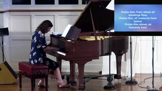 Before the Throne of God Above Solo Piano arrangement Stephanie Screen.