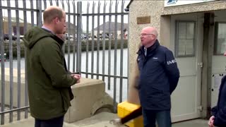 William and Kate visit Scottish archipelago