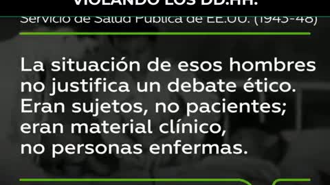 las farmaceúticas y los gobiernos violaron los DD.HH. antes, ahora y siempre