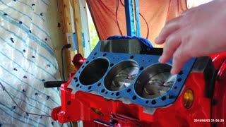 chevy 4.3 v6 rebuild part 7 Head install part 1