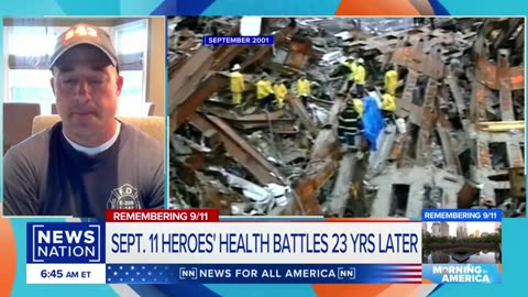 'All we think about is those we lost'- 9-11 first responder remembers tragedy - Morning in America