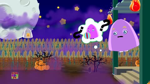 It's Halloween Night - Spooky Nursery Rhymes and Kids Song - Songs For Children with Zoobees