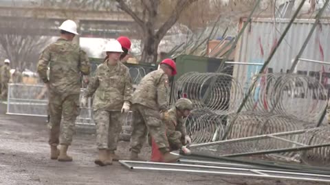 Texas National Guard Continues To Fortify The Border Against Biden's Wishes