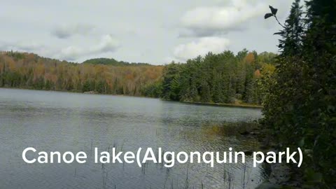 Algonquin Park trip, Automn(Fall Colors), Wonderful lakes, Just Amazing