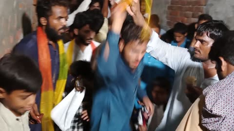 Desi Dance Mehndi at Friends wedding in village