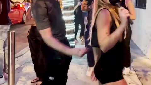 Hot girl prank kiss or slap challenge