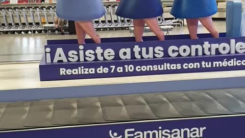 Pregnancy Checkups Ad: Bogotá Airport