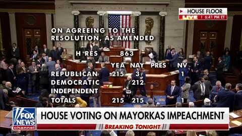 Mayorkas survives House impeachment vote