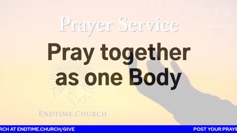 Live Corporate Prayer