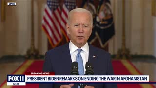 Biden Says Taliban Must Uphold Promises