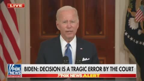 Biden Calls on Congress to Reinstate Roe v. Wade 47 Years After Voting Against Abortion as a Senator