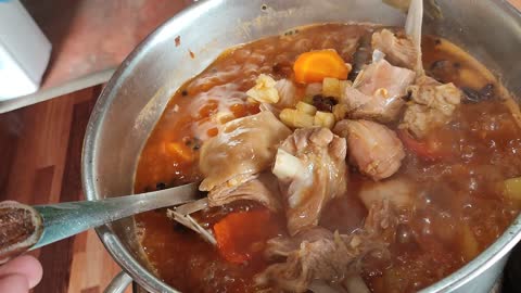 PHILIPPINE CUSINE CALDERETA ( GOAT STEW )