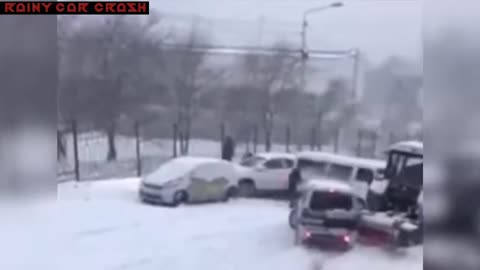 Bad Driving/Snow Crash Fails Compilation #52