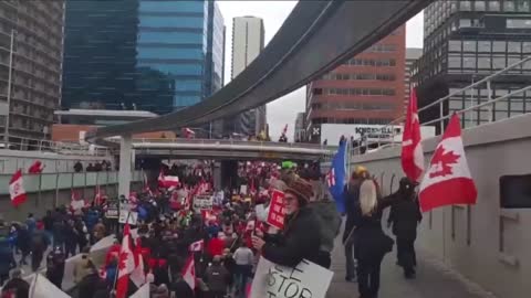 Calgary Canada protests in force