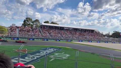 2022 Australian Formula 1 Grand Prix START + Porsche Carrera Cup Australia Championship