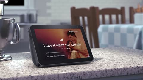 Introducing Echo Show 8 – Smart display with Alexa - 20.32 cm (8") HD screen