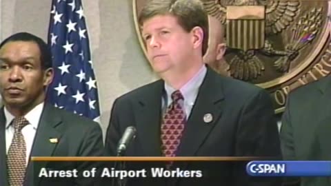 Attorney General John Ashcroft Addresses Airport Security