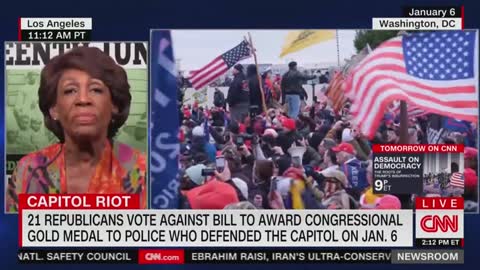 Maxine Waters: ‘I’m Told’ Capitol Riot Mob Was Organized by the Trump Campaign