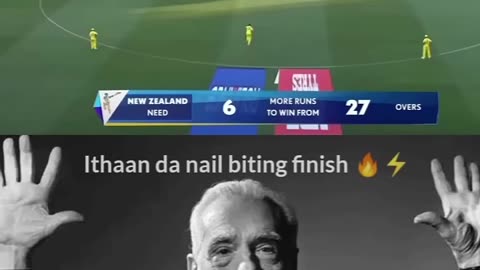 What Finish ( Australia vs New Zealand )