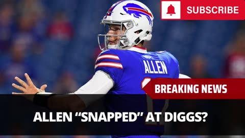 New Report Makes Massive Revelation About Josh Allen-Stefon Diggs Relationship