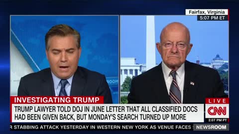 James Clapper saw the Trump affidavit * August 13, 2022