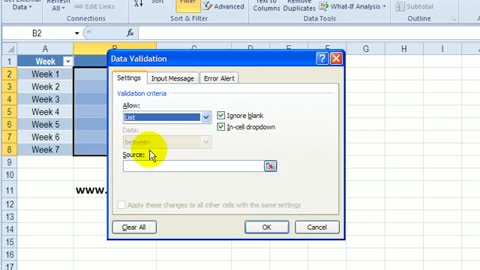 Make a Cell Drop Down List in Excel for Easy Data Entry!