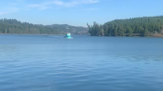 Fishing boat on Yaquina river