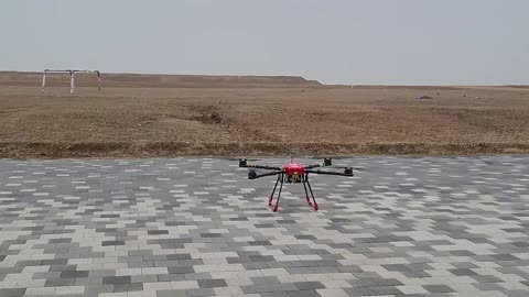 Try to fly after setting the drone