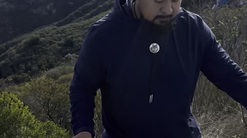 Djing on the highest mountain in LA