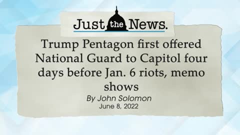 Trump Pentagon first offered National Guard to Capitol four days before Jan. 6 riots, memo shows