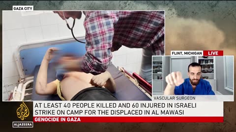 Israel’s war on Gaza: Attack on al-Mawasi camp kills at least 40