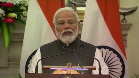 PM Modi and Japanese PM Kishida at economic partnership between India and Japan